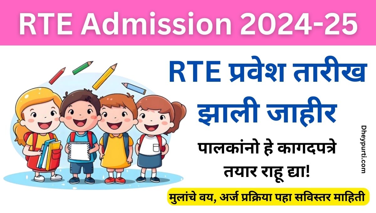 RTE Admission Date 2024-25